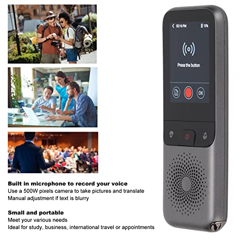 Smart Instant Language Translator Apparaat, 138 Talen Portable Twee-weg Gemakkelijk Trans Smart Language Translator Apparaat Ondersteuning Offline/Hotspot/WiFi 4