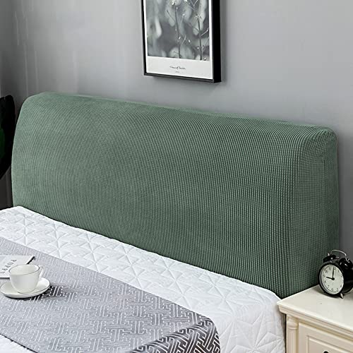 Headboard Cover voor Bed Stretch Headboard Cover, Stretch Headboard Protective Cover, Cover voor Headboard Padded Headboard, 150-170cm, Groen