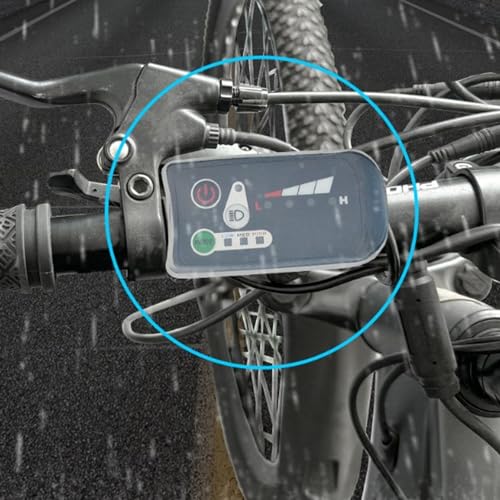 Siliconen elektrische fiets snelheidsmeter Monitor Cover, transparante stofdichte waterdichte beschermhoes voor 790 810 880 scherm 4