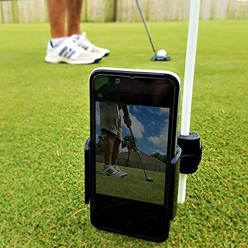 Golf Swing record Golf Swing telefoonhouder Golf Swing opname accessoire Golf Uitlijning Trainingshulpmiddelen voor Golf Lover Recordin