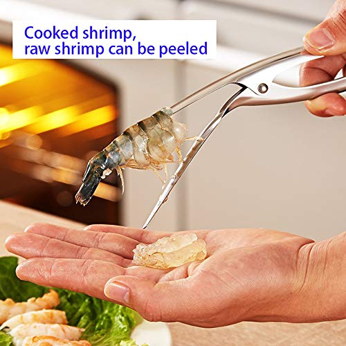 2 stuks Roestvrij staal Garnalen Garnalen Garnalen Peeling Garnalen Gereedschap Creatief keukengerei 3