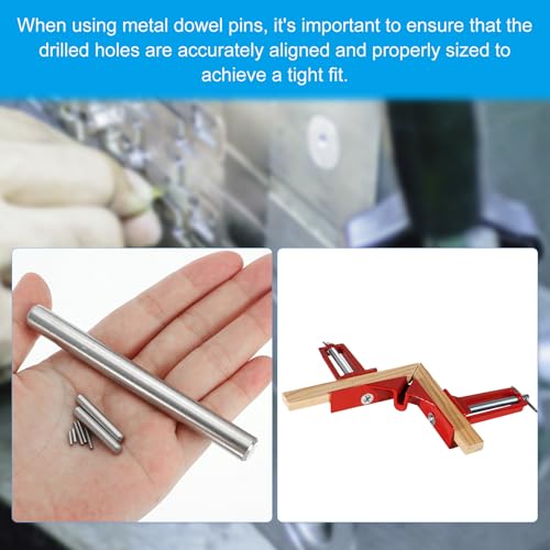 304 Roestvrij stalen naalden 1.5 x 10 mm, 100 stuks Metalen pennen voor Shelf Steunen voor Bunk bevestiging Meubilair Bevestiging 4