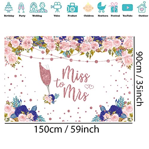 Mevrouw Backdrop Bruidsdouche Decoratie Banner Party Decoration Banner