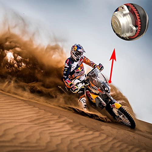 3M-384-12 Versterkte Clutch Drive Belt, Yuecoom Premium Starter Generator Belt Vervanging Gesynchroniseerde Drive Belt Motorfiets Accessoires (zwart) 3