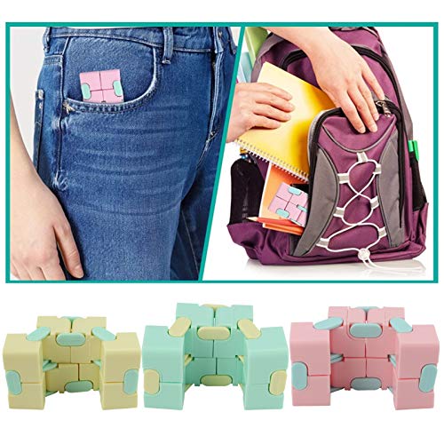 Garosa 3Scs Infinity Cube voor volwassenen Kantoorpersoneel Huishouden Spelen 4