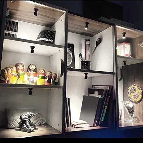 5V Mini Spot Lights Heldere USB Dimbare LED Spotlight met 6,6ft Kabel voor weergavekasten (WarmWhite Light 3000K) 4