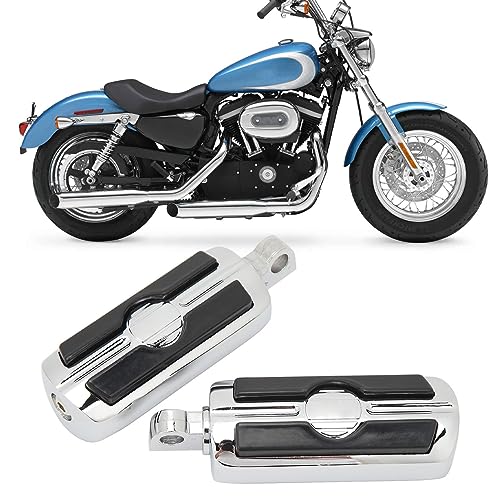 1 Paar snelweg Motorfiets voetsteunen, Angled verstelbare voetpedaal, motor bescherming crash bar, voetsteun vervanging 4