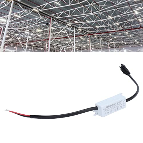 LED driver (1 x 1 W) constante stroom, 300 mA, ingang AC85-265 V, uitgang 2-4 VDC, voeding driver aansluiting 3