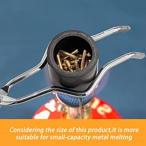 4 st. Grafietkruisbaar Kit High Purity Graphite Crucible Tong Bowl Combo Ingots Mold Melting Set voor het smelten van Gold Silver Metal 4