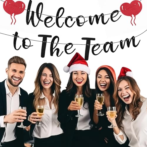 Welkom Banner, nieuwe medewerkers Welkom Banner Office Party Decoratie nieuwe werknemer welkom leveringen leraren collega's en teams 5