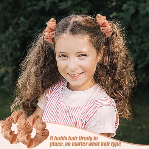16 Stuks Kleurrijke haar Scrunchies voor vrouwen, elastische paardenstaart houders, Pastel preventie Scrunchies voor vrouwen, Solid Color haarbanden Accessoires voor sport, Dagelijks gebruik 5