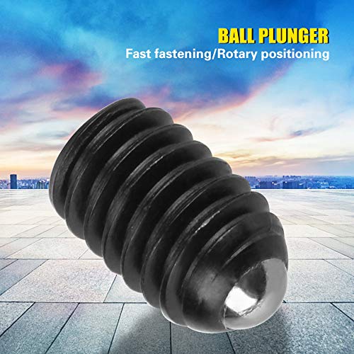 10 stuks M4 draad Zeshoekig Carbon Steel Ball Spring Plunger Set van J MASON 5