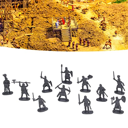 Speelgoed Soldaten 200 stuks Soldaten Speelgoed Plastic Lifelike Educatieve Middeleeuwse Soldaat Cijfers Model voor 3 jaar Oud boven Soldaten Speelgoed 5