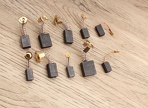 10 st 10 maten elektrisch gereedschap koolstof borstels vervanging