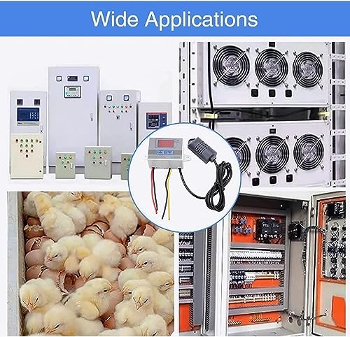 XH-W3005 Digital Hygrometer Switch Controller Humidity Sensor 0~99% RH 12V/24V/220V(12V) 3