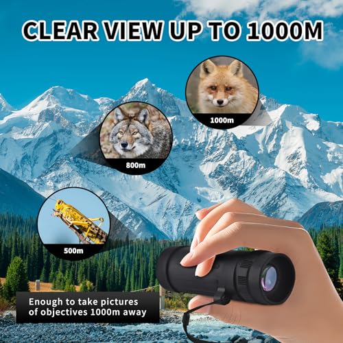 8x Monoculaire handheld Monoculaire miniatuur Monoculaire lens zak Monoculaire Draagbare telescoop Spioneren met een lens brede hoek Monoculaire voor buiten activiteiten