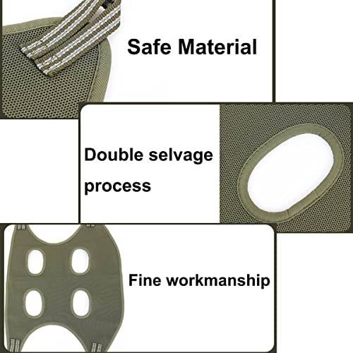 Cat Grooming Bag, 1 Stuks Pet Helper met 2 haken, ademende harnas voor hondenkat Nails trimmen en badzorg, Groen, S 5