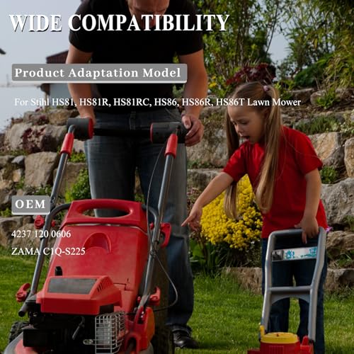 Carburator voor Stihl HS81, HS81R, HS81RC, HS86, HS86R, HS86T grasmaaier, vervanging ZAMA C1Q-S225, carburator met olieslang, benzinefilter 3