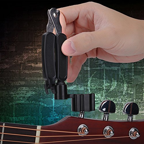 Guitar String Peg Winder String Cutter Bridge Pin Puller, 3 IN 1 Multifunctionele Gitaar Reparatie Gereedschap Muziekinstrument Accessoires 4