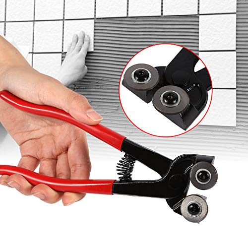 Lastangen, 200mm Mozaïek Cutter Heavy Duty Glas Mozaïek snijden Tang Keramische tegel Wielsnijder op wielen Gereedschap Nieuw voor het trimmen, snijmachines 5