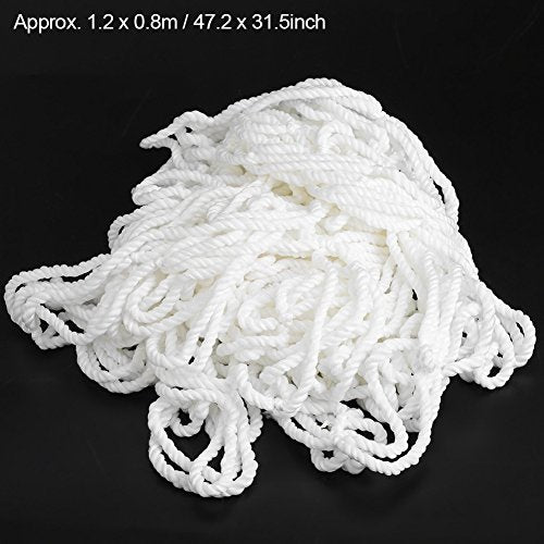 Voetbal Doel Net 12 x 8 Voetbal Doel Net Polypropyleen Fiber Sport Match Training Tools Wit 3