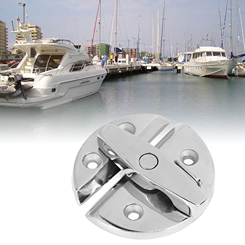 Boot Twist Latch, Rotary Knob Catch Latch Round Boat Twist Latch Mirror Finish Marine Grade Roestvrij staal Marine Twist Latch Marine Hardware Accessoires 3