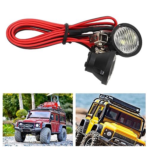 2LED RC Car Universele koplampen RC LED dak koplampen RC Auto Accessoires Verlichting Auto Verlichting Systeem voor 1/10 RC Model Crawler Cars 3