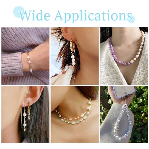 Natuurlijke Zoetwater Parel kralen barokke Oval Lose Parel kralen voor zomer bruiloft armband ketting oorbellen maken 1 Strand 4