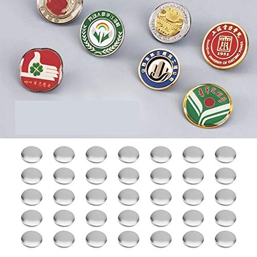 1000 Ronde Badgeknoppen, 32 mm, Badgeknoppen, Machinevrij, voor het maken van Memorial Badges en Ambachten