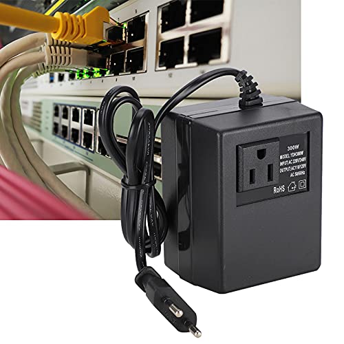 EU Plug Adapter, 300W Transformer Voltage Converter AC 220V tot 110V EU Plug Adapter(220V)