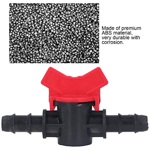 2PCS Barbed Wire Ball Valve, Flow Regulator Ball Valve Uitgeschakelde Switch Flow Control Ventiel voor Drip Irrigatie Slangen Agriculture Garden(12MM stroomregelaar) 3