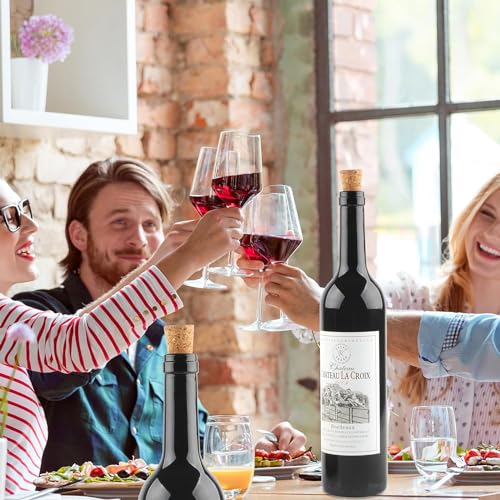 2 Kinds 10 PCS Natural Cork Tapered Corks Houten Herbruikbare functionele Portable Sealing Wijnfles Stopper voor wijn / bier Fles Stopper (Voor rode wijnflessen 22 * 17 * 35) 5