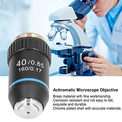 40X Achromatic Microscope Objectieve hoge vergroting 20.2mm Draad voor Composite Vergrootglas Supplies