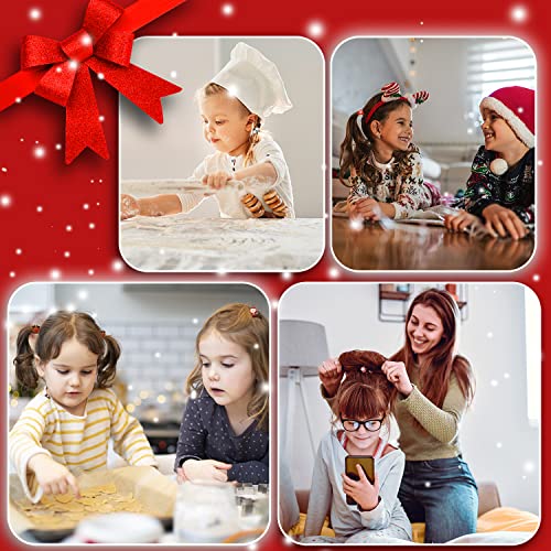 10 stuks Kerstmis Haar Accessoires voor Kerstmis Klokjes Kerstboom Elk Santa Snowman Kerstmis Haarspeld voor het versieren van haar 4