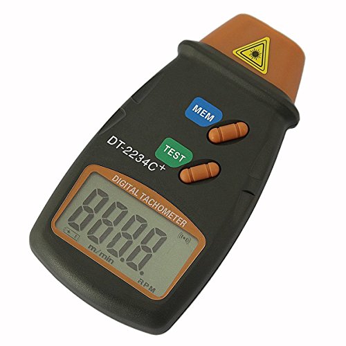 Professionele digitale snelheidsmeter, digitale laser optische snelheidsmeter, contactloze tachometer 3