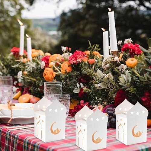 Sea Cookie Boxes, Party Favor Boxes, 10st Kaarsen dozen verpakking, Cookie dozen, Herbruikbare Aroma Kaars Cadeau Doos Present Verpakking voor Party Holiday Enveloppen, Candies, Cookies 5