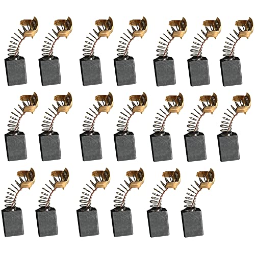 20 st Motor Carbon Penselen, Carbon Brush Vervanging voor elektrische Hoek Grinder, Carbon Brush voor Power Tool