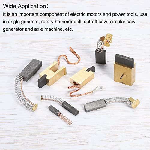 Carbon Penselen 14x9x6mm voor Elektrische Motoren Power Tool Hoek slijper tafelzaag reserveonderdelen reparatie, 4 Pack 5