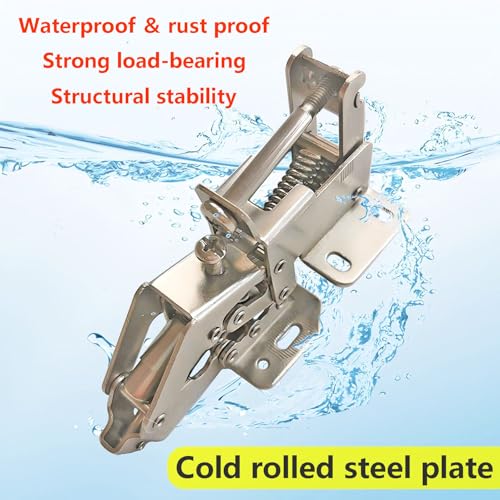 2 x Kast Scharnieren, 90° Opening Hoek, voor Keuken Camper, Caravan 5