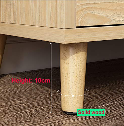 4 stukken hout meubels Benen, 10cm tafelpoten, rechte sofa benen, houten benen voor de bank, meubels, TV, koffietafel, bed, voet 3