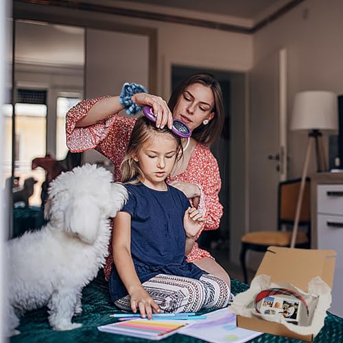 2 st Tartan Hoofdband Stof Hoofdband met Tartan Scrunchies Haar Vintage Alice Band Haar Plaid Elastische Gewatteerde Hoofdbanden Schotse Plaid Haar Band voor Vrouwen Meisjes (Red+ 5