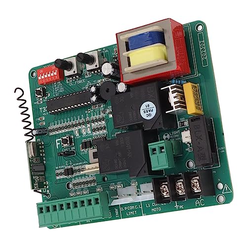 Schuifdeur motor bestuurbord, elektrische deur controle board interface externe schakelaar tijdbeveiliging 220V voor lagers