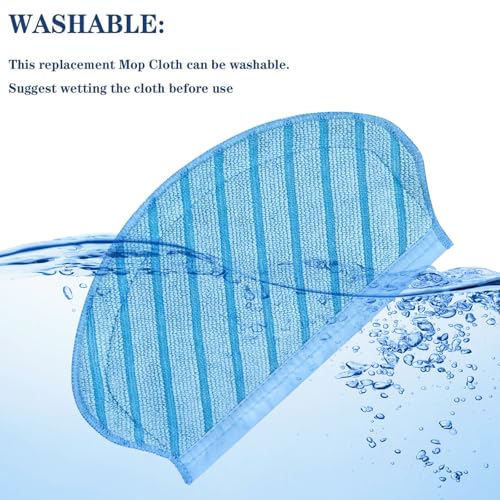 10 stuks Mop Cloth Mopping Pads Vervanging voor Ecovacs Deebot Ozmo 920, 950, T5, T5 Max, N7 Robot Stofzuiger 4