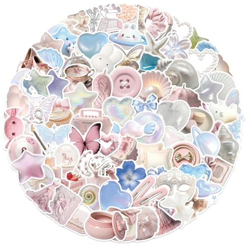 Esthetische Stickers voor tieners en volwassenen, 100 stuks, esthetische Vinyl Sticker Set, Auto, Motorfiets, Fiets, Skateboard, Snowboard, Bagage, Laptop, Koffer, Helm, Motorfiets, Computer