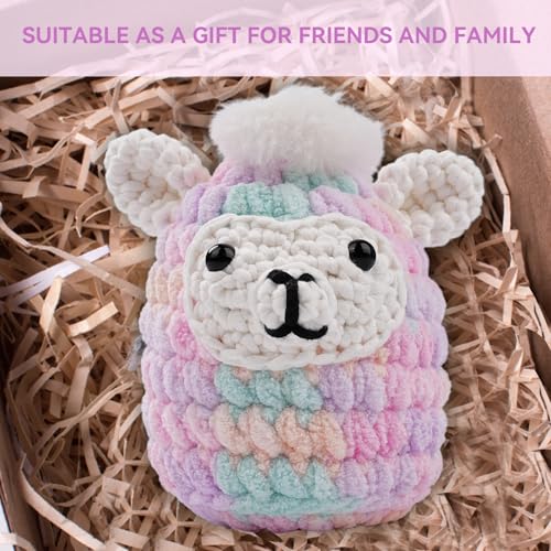 Llama haak set voor beginners, Complete Amigurumi Starter set met stap-voor-stap Video Tutorials, Gifts voor nieuwe haak 5