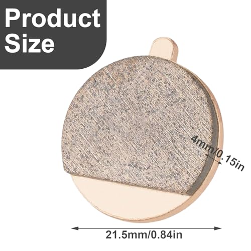 Set van 4 remblokken 24 x 21.5 mm Scooterrempeds Scooter Remkussens Schijf rempads voor M4/M4 Pro elektrische scooter