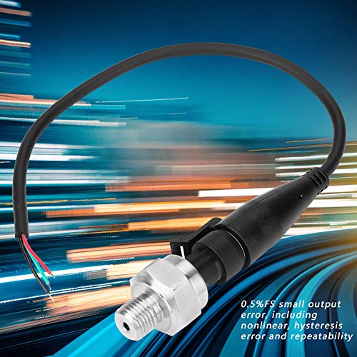 G1 / 4 druktransducer Sensor druktransducer Input 5V uitgang 0,5-4.5V / 0-5V druktransmitter voor watergasolie (0-100PSI) 3