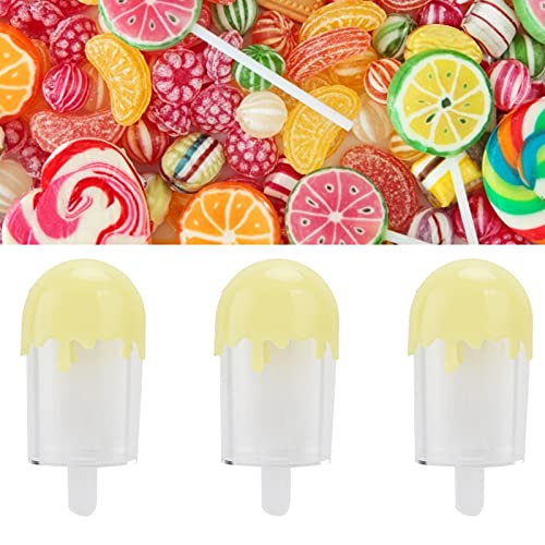 12 st Plastic Candy Case, 11x5cm Ice Mold Candy Storage Container, Gepersonaliseerde Multicolor Candy Organizer voor bruiloft Party Supplies(Geellow) 4