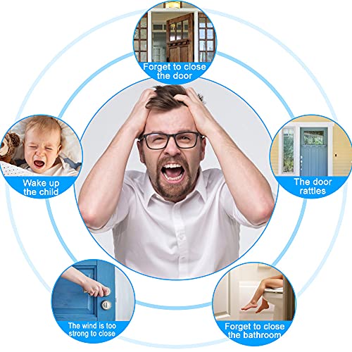 Deursluiter, licht, automatische deursluiter Aluminium verensluiter Branddeursluiter Interne verstelbare zelfsluitende scharnier voor lichtgewicht interieurdeuren 3