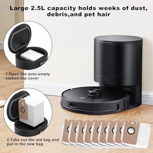 6 Pack Leakproof speciale grote capaciteit stofzakken voor Proscenic M7 Pro stofzuiger accessoire